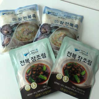 바다는다웰빙이다 완도사랑 전복죽 250g - 2팩 + 전복장조림 2팩 — 5점을 준 리뷰어가 2020년 8월 올린 사용 사진