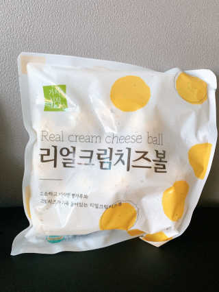 가치식탁 리얼치즈스틱, 리얼크림치즈볼 — 5점을 준 리뷰어가 2020년 8월 올린 사용 사진