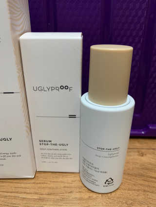 어글리프루프 세럼 스탑디어글리 딥 컨템플레이션 30ml — 5점을 준 리뷰어가 2020년 12월 올린 사용 사진