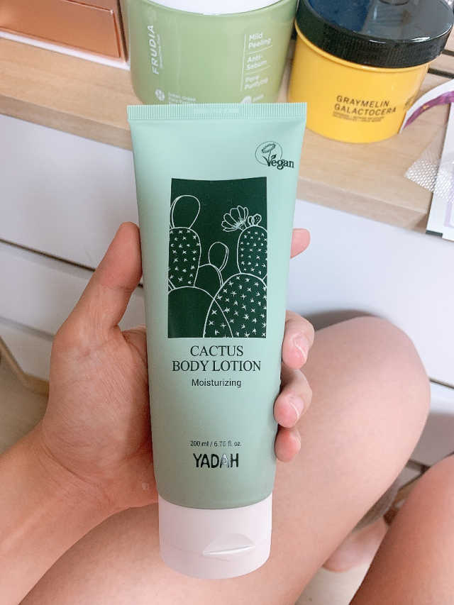 야다 선인장 바디로션 리뷰 사진