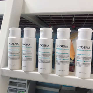 코에나샴푸 자연유래 식물성 코에나 샴푸 50ml — 4점을 준 리뷰어가 2020년 4월 올린 사용 사진