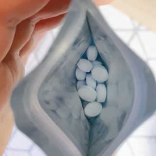 입 냄새 완화에 도움을 주는 에티켓 캔디 복숭아맛 앳캔디 — 4.5점을 준 리뷰어가 2020년 11월 올린 사용 사진