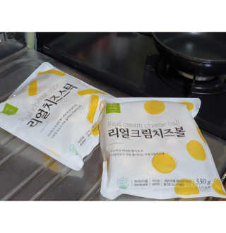 가치식탁 리얼치즈스틱, 리얼크림치즈볼 — 5점을 준 리뷰어가 2020년 5월 올린 사용 사진