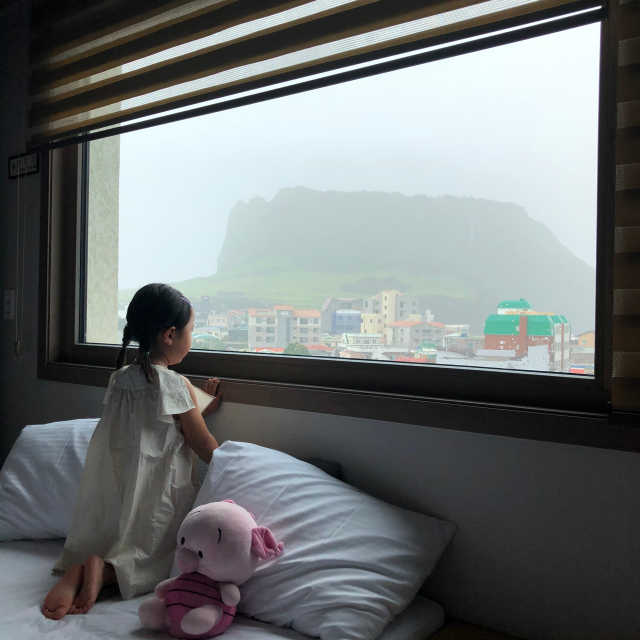 [썬라이즈호텔 성산점] 슈페리어룸 성산일출봉뷰 2인 리뷰 사진