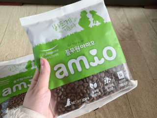 [풀무원 아미오] 자연담은식단 1kg 3종 — 5점을 준 리뷰어가 2020년 12월 올린 사용 사진