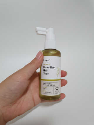 달리프 클로렐라 베러 루트 헤어토닉 100ml — 5점을 준 리뷰어가 2020년 10월 올린 사용 사진