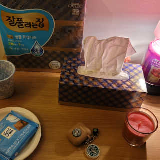 잘풀리는집 부드러운 모이스처 보습 미용 티슈 230매 — 5점을 준 리뷰어가 2020년 9월 올린 사용 사진