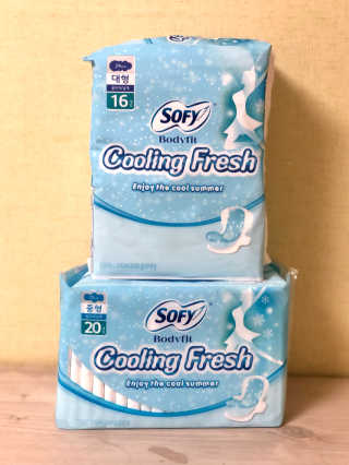 LG유니참 쏘피SOFY [SOFY] 바디피트 쿨링프레쉬 — 5점을 준 리뷰어가 2020년 5월 올린 사용 사진