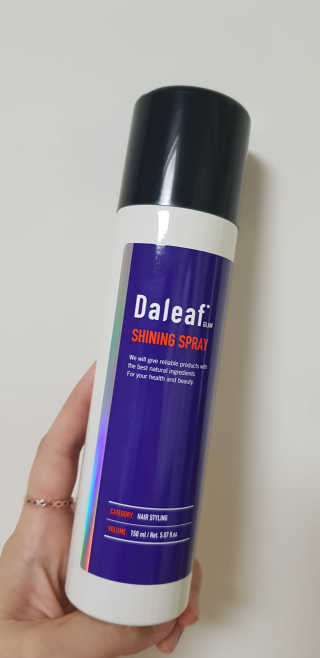 달리프 글램 샤이닝 스프레이 150ml — 5점을 준 리뷰어가 2020년 4월 올린 사용 사진