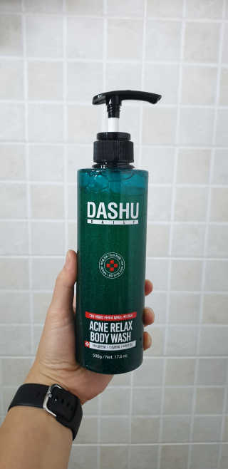 다슈코리아 다슈 데일리 아크네 릴렉스 바디워시 500ml — 5점을 준 리뷰어가 2020년 8월 올린 사용 사진
