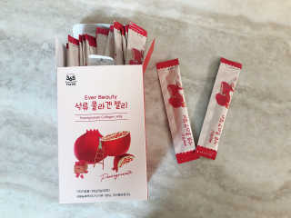 365더건강 에버뷰티 석류콜라겐 젤리 — 4점을 준 리뷰어가 2020년 7월 올린 사용 사진