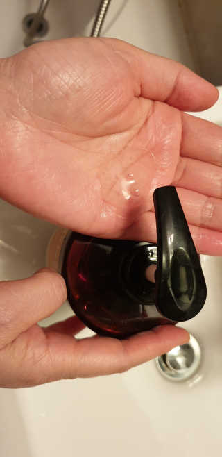 달리프 진저 베러 퍼퓸 탈모 완화 샴푸 1000ml 향 3종 — 5점을 준 리뷰어가 2020년 5월 올린 사용 사진