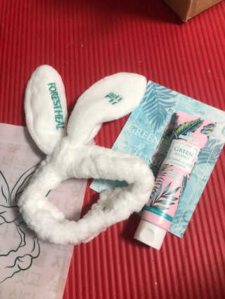 포레스트힐 SS 그린 밸런스 클렌져 100ml + 헤어밴드 — 5점을 준 리뷰어가 2020년 4월 올린 사용 사진