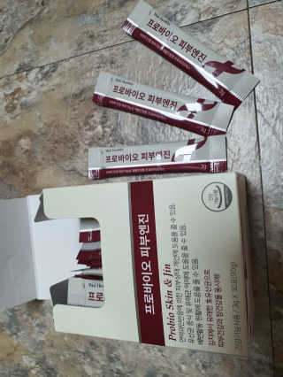 삼진제약 위시헬씨 [삼진제약] 위시헬씨 프로바이오 피부엔진 — 5점을 준 리뷰어가 2020년 11월 올린 사용 사진