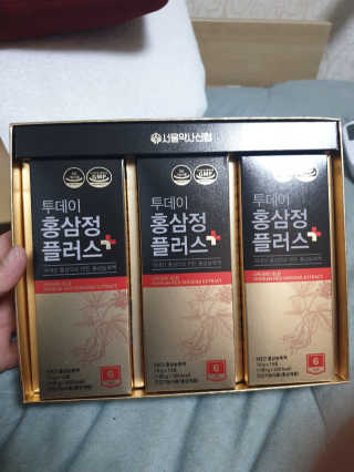 서울약사신협_투데이홍삼정플러스스틱_10g x 30포 — 5점을 준 리뷰어가 2020년 12월 올린 사용 사진