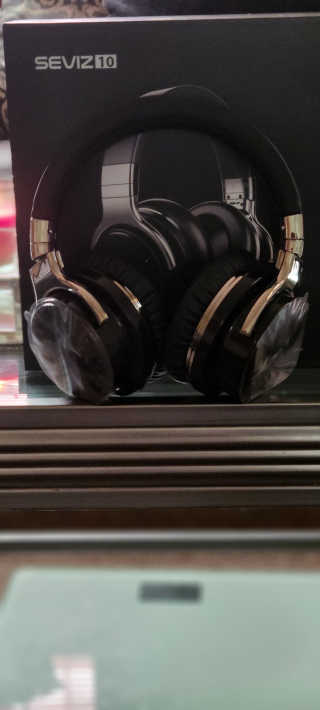 SEVIZ Bluetooth Headphones 10 3color — 5점을 준 리뷰어가 2020년 6월 올린 사용 사진