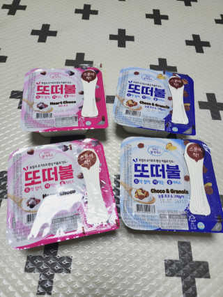 남양유업 또깍 접어 떠먹는 불가리스 2종 — 5점을 준 리뷰어가 2020년 9월 올린 사용 사진