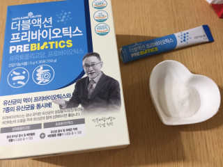 메이준뉴트리 이승남 원장의 더블액션 프리바이오틱스 — 3.5점을 준 리뷰어가 2020년 12월 올린 사용 사진