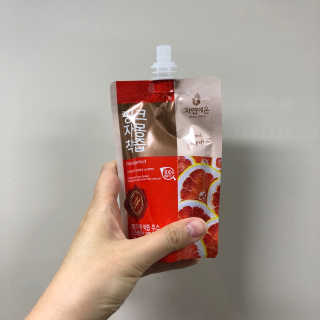자연에온 핑크 자몽 착즙 100mL 10개입 2BOX — 5점을 준 리뷰어가 2020년 11월 올린 사용 사진