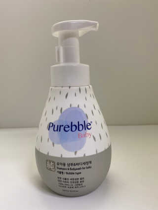 Purebble [퓨어블] 베이비 샴푸/바디워시 500ml — 5점을 준 리뷰어가 2020년 8월 올린 사용 사진
