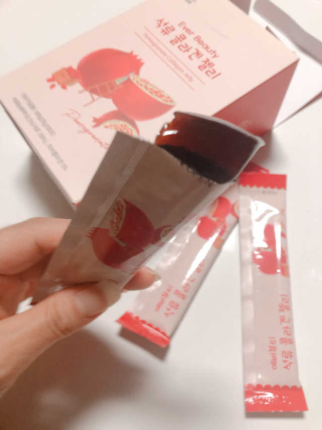 에버뷰티 석류콜라겐 젤리 리뷰 사진