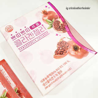 헬스업_쁘띠쁘띠석류콜라겐젤리_20g x 14포 — 5점을 준 리뷰어가 2020년 9월 올린 사용 사진