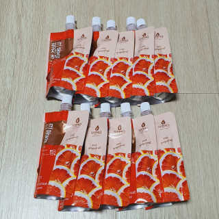 자연에온 핑크 자몽 착즙 100mL 10개입 2BOX — 5점을 준 리뷰어가 2020년 11월 올린 사용 사진