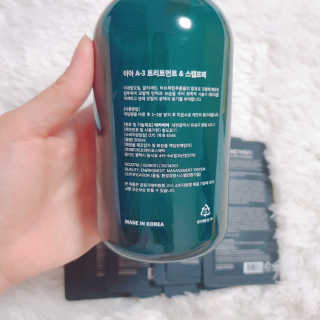 아카이아 이아 A3 헤어스캘프팩 500ml — 5점을 준 리뷰어가 2020년 6월 올린 사용 사진