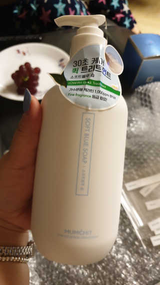 멈칫 향기좋은 약산성 샴푸, 단백질 퀵트리트먼트 택1 — 5점을 준 리뷰어가 2020년 5월 올린 사용 사진
