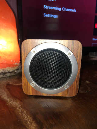 SEVIZ MINI10W 레트로 블루투스 스피커 — 5점을 준 리뷰어가 2020년 8월 올린 사용 사진