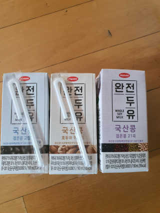 세상간단 완전푸드 [완전두유] 5종 — 5점을 준 리뷰어가 2020년 4월 올린 사용 사진