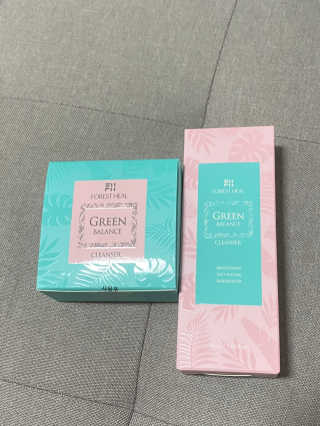 포레스트힐 SS 그린 밸런스 클렌져 50ml + 40ml — 5점을 준 리뷰어가 2020년 8월 올린 사용 사진
