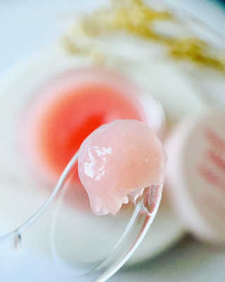 마더메이드 [어머니 만든] 슈퍼 플럼 핑 Vit E 비건 립 마스크 _E — 5점을 준 리뷰어가 2021년 1월 올린 사용 사진