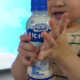 남양유업 [ 아인슈타인 ] 머리가 마시는 아인슈타인 킨더밀쉬 — 5점을 준 리뷰어가 2020년 7월 올린 사용 사진