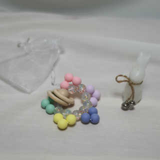 디어랑쥬 유기농 실리콘 편백나무 링 치아발육기 별 — 4.5점을 준 리뷰어가 2020년 9월 올린 사용 사진