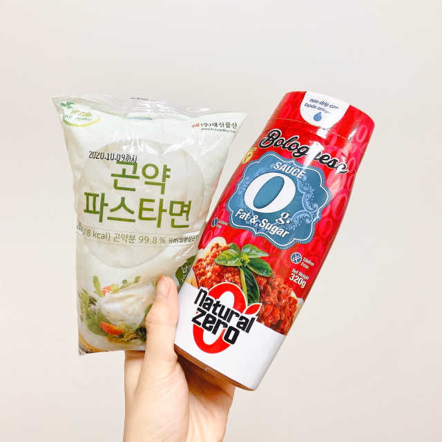 네츄럴제로 볼로네제 소스 1ea + 저탄수 곤약파스타면 리뷰 사진