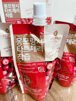 자연에온 몽모랑시 타트체리 착즙 100mL 10개입 2BOX — 5점을 준 리뷰어가 2020년 10월 올린 사용 사진