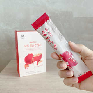 365더건강 에버뷰티 석류콜라겐 젤리 — 5점을 준 리뷰어가 2020년 8월 올린 사용 사진