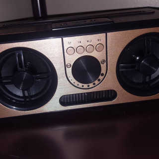 SEVIZ RETRO20W 레트로 블루투스 스피커 — 4.5점을 준 리뷰어가 2020년 7월 올린 사용 사진