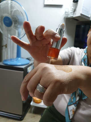 메디페르 [ 1+1 ] 루테인앰플세트 1개 + 루테인크림 50ml 1개 — 4.5점을 준 리뷰어가 2020년 10월 올린 사용 사진