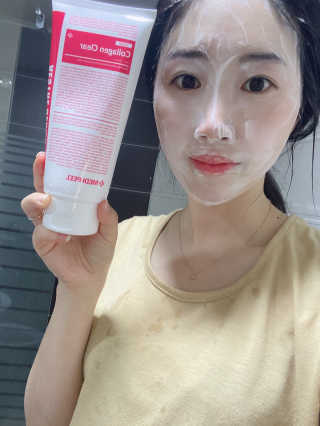 메디필 에스테 더마 유산균 콜라겐 클리어 — 5점을 준 리뷰어가 2020년 5월 올린 사용 사진