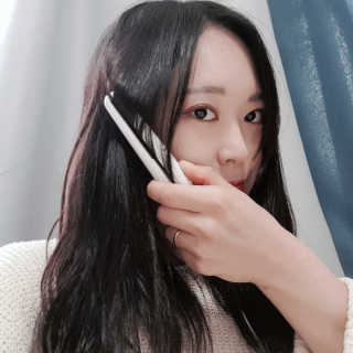 모즈헤어 휴대용 미니 고데기 — 5점을 준 리뷰어가 2020년 9월 올린 사용 사진
