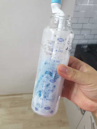 Purebble [퓨어블] 베이비 젖병세정제 500ml — 5점을 준 리뷰어가 2020년 8월 올린 사용 사진