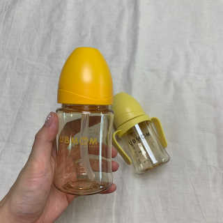 유비맘 PPSU 젖병 노꼭지_200ml_컬러 랜덤 발송 — 5점을 준 리뷰어가 2020년 7월 올린 사용 사진