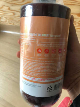 달리프 진저 베러퍼퓸 트리트먼트 1000ml 향 5종 — 5점을 준 리뷰어가 2020년 11월 올린 사용 사진
