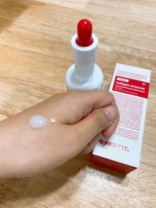 메디필 레드 락토 콜라겐 앰플 — 4점을 준 리뷰어가 2020년 10월 올린 사용 사진