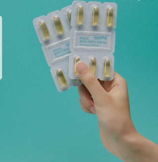 JW중외제약 마이코드 알티지 오메가3 1000 mg — 5점을 준 리뷰어가 2020년 9월 올린 사용 사진