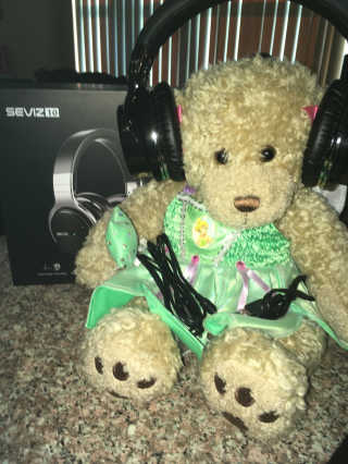 SEVIZ Bluetooth Headphones 10 3color — 5점을 준 리뷰어가 2020년 8월 올린 사용 사진