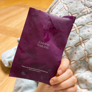 GARANG GARANG 피오니 룻 모이스처라이징 앤 수딩 마스크팩 — 5점을 준 리뷰어가 2020년 4월 올린 사용 사진