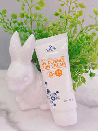 트리티스 US [TREATIS] UV Defence Sun Cream PA+++ / SPF50+ — 5점을 준 리뷰어가 2021년 1월 올린 사용 사진
